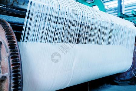 品或布料生产高清图片纺织机高清图片青城古镇传统织布机高清图片带有